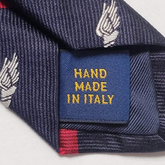Polo Ralph lauren NWT P- wings limited edition tie 100% Silk. - Picture 11 of 16